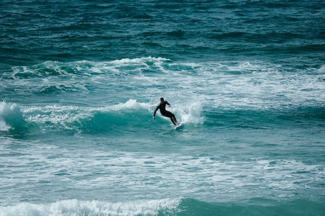 person surfing in newquay