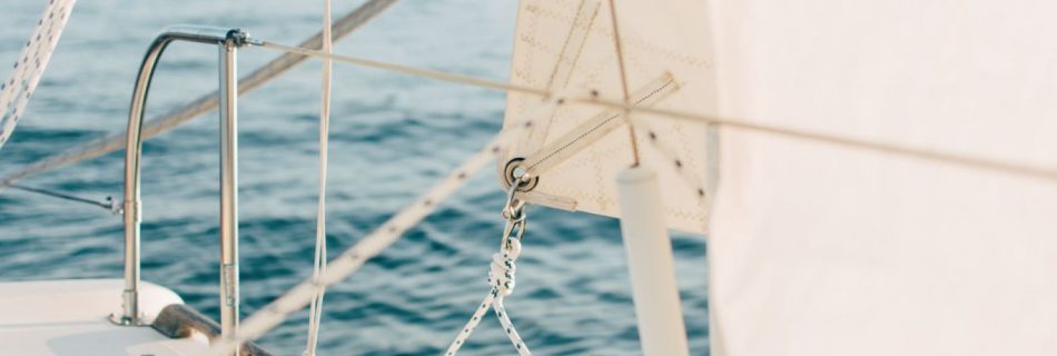 Sailing - white and gray boat on body of water